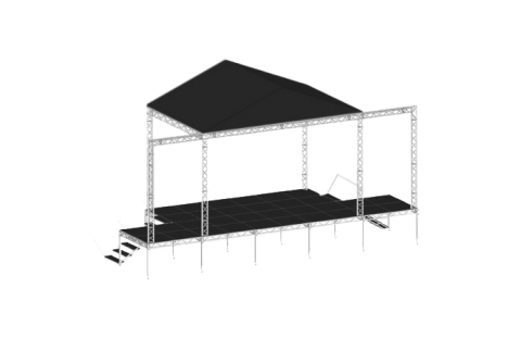 Сценический комплекс 6x4 м с порталами