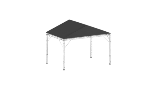 Временная крыша  - граунд 6X4